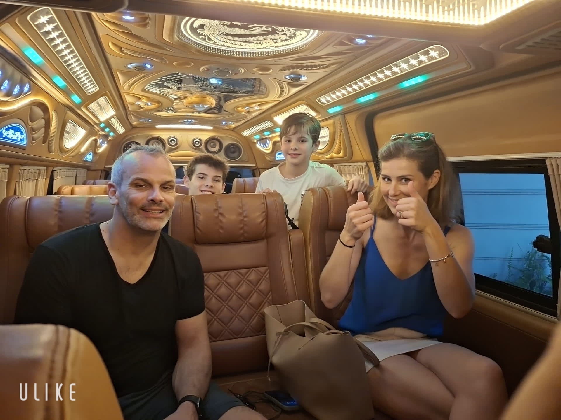 A group of friends on a private city tour